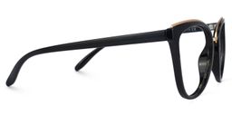 Keyshla Cateye Black Glasses2