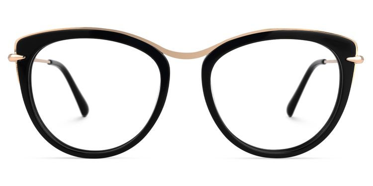 Munnerlyn Cateye Black Glasses