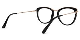 Munnerlyn Cateye Black Glasses3