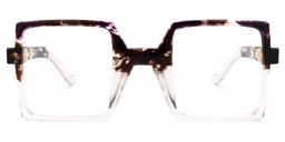 Sherni Square Clear Glasses0