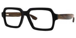 Cassells Square Black Glasses1