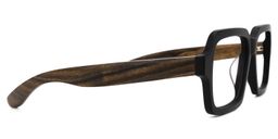 Cassells Square Black Glasses2