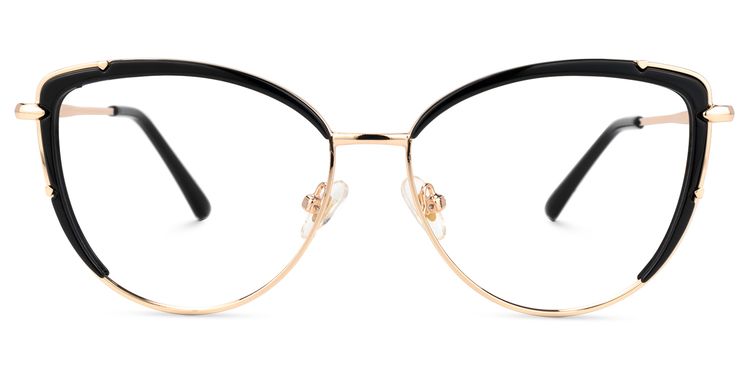 Terah Cateye Black Glasses