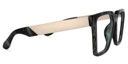 Regina Square Green Glasses2