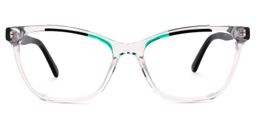 Baggott Cateye Clear Glasses0