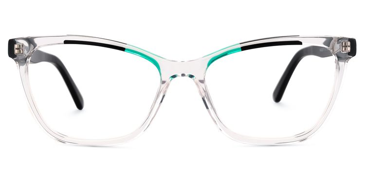 Baggott Cateye Clear Glasses