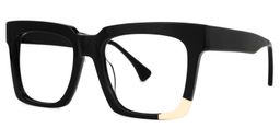 Barrios Square Black Glasses1