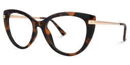 Amarilis Cateye Tortoise Glasses1