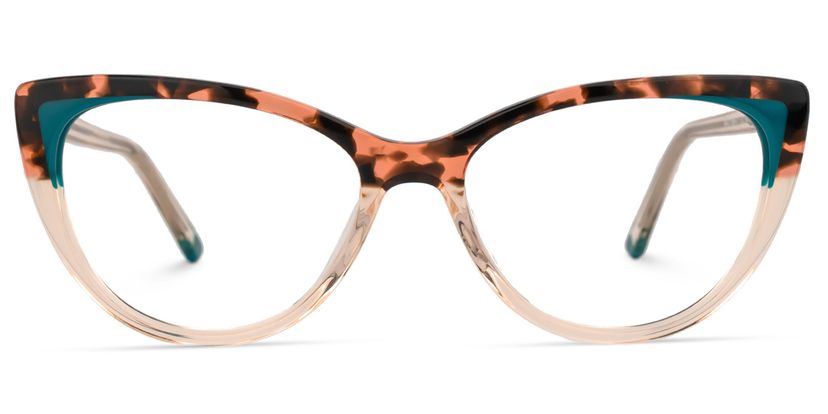 Julissa Cateye Two-Tone Glasses