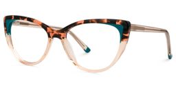 Julissa Cateye Two-Tone Glasses1