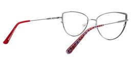 Mesha Cateye Pink-Floral Glasses3