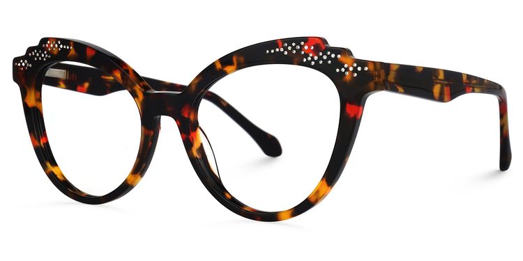 Yelsew Cateye Tortoise Glasses