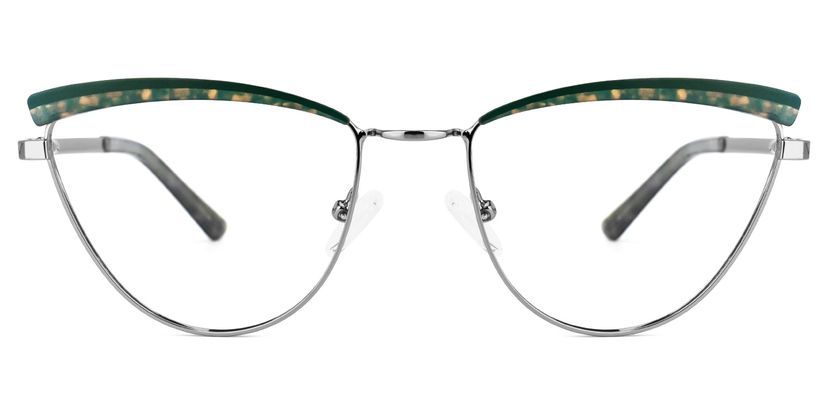 Freitas Browline Silver Glasses