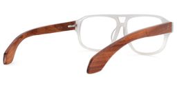 Shakey Square White Glasses3