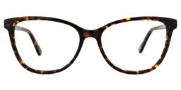 Darletta Square Tortoise Glasses0