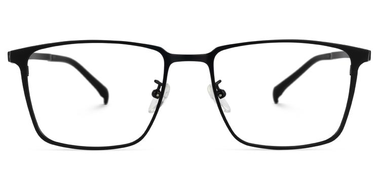 Daniels Square Black Glasses