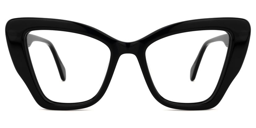 Roldan Cateye Black Glasses