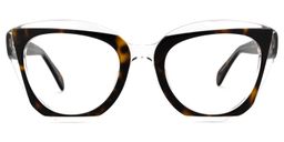 Karina Cateye Tortoise Glasses0