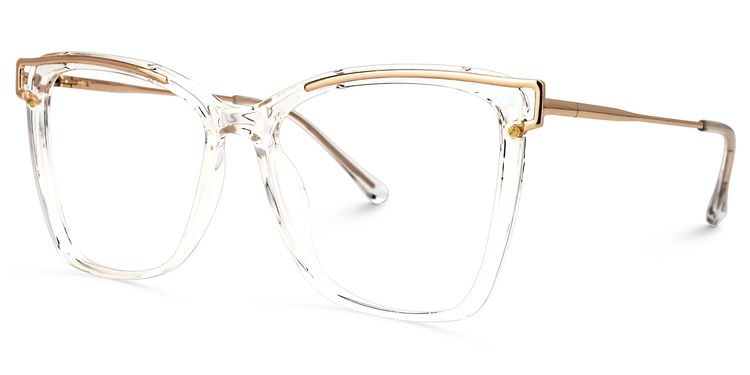 Krystle Square Clear Glasses