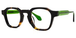 Faedo Square Tortoise Glasses1