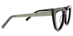 Montijo Cateye Black Glasses2