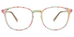 Dorislyn Round Multicolor Glasses0
