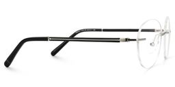 Spann Round Silver Glasses2