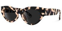 Rocky Oval Leopard Sunglasses1