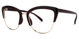 Randisha Cateye Burgundy Glasses1