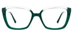 Dorixa Browline Green Glasses0