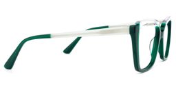 Dorixa Browline Green Glasses2