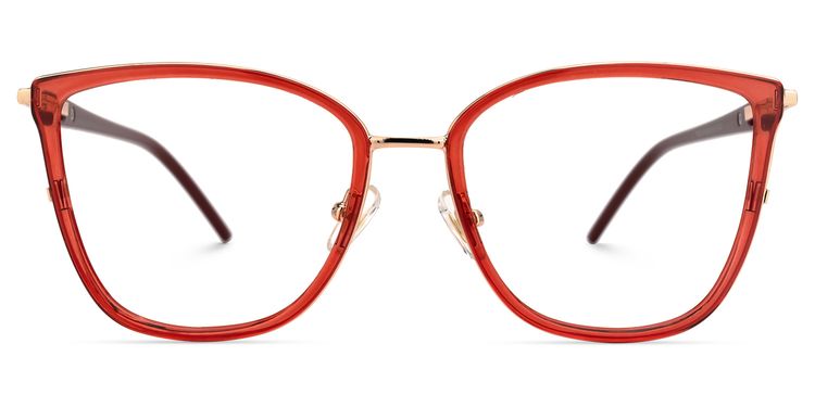 Mayoral Square Red Glasses