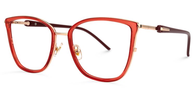 Mayoral Square Red Glasses