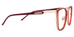 Mayoral Square Red Glasses2