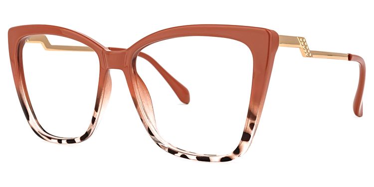 Awilda Cateye Red Glasses