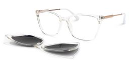 Curtina Clip-on Clear Glasses2