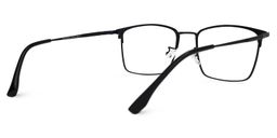 Jones Rectangle Black Glasses2