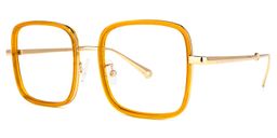 Ozzy Square Yellow Glasses1