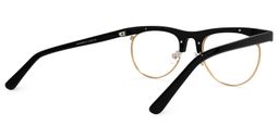 Kenyetta Browline Black Glasses3