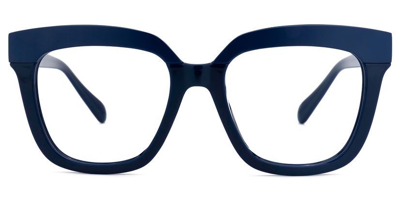 Cecelia Square Blue Glasses