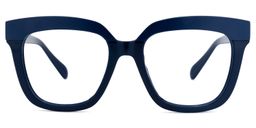 Cecelia Square Blue Glasses0