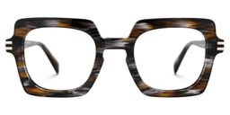 Nogueda Square Gray Glasses0