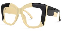 Gopaul Geometric Black Glasses1