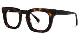 Tenika Square Tortoise Glasses1
