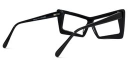 Angelica Geometric Black Glasses3