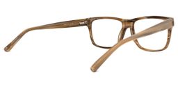 Mendez Rectangle Brown Glasses3