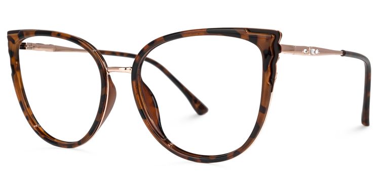 Estrada Tortoise Cat eye Glasses