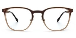 Slaton Square Brown Glasses0