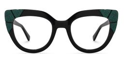 Lloyd Cateye Black Glasses0