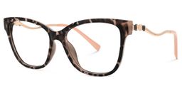Stevens Cateye Tortoise Glasses1